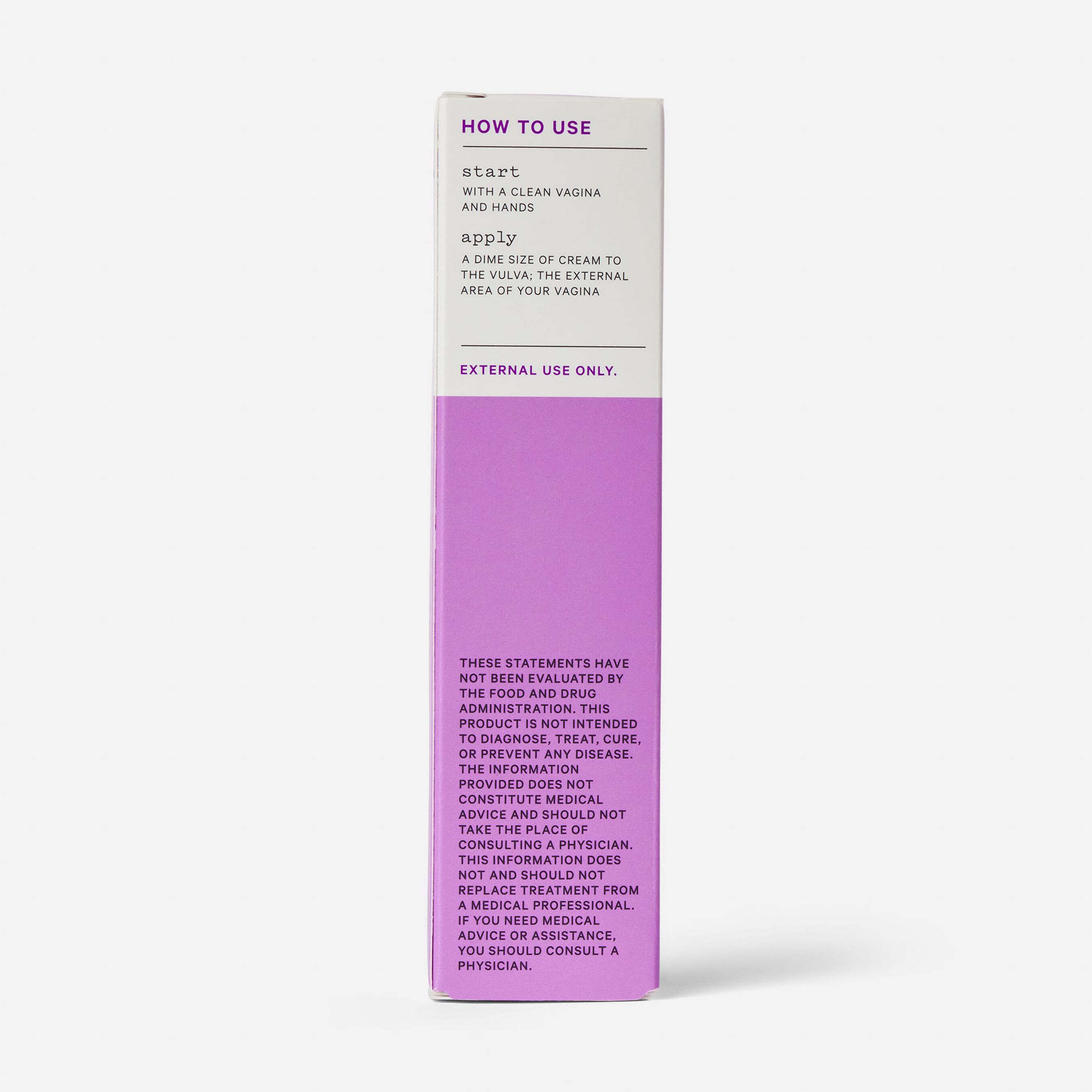 The Honey Pot Herbal Soothing Lavender Vulva Cream