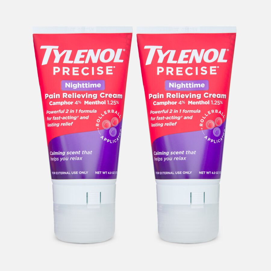 Tylenol Precise Nighttime Pain Relieving Cream, 4 oz. (2-Pack), , large image number 0