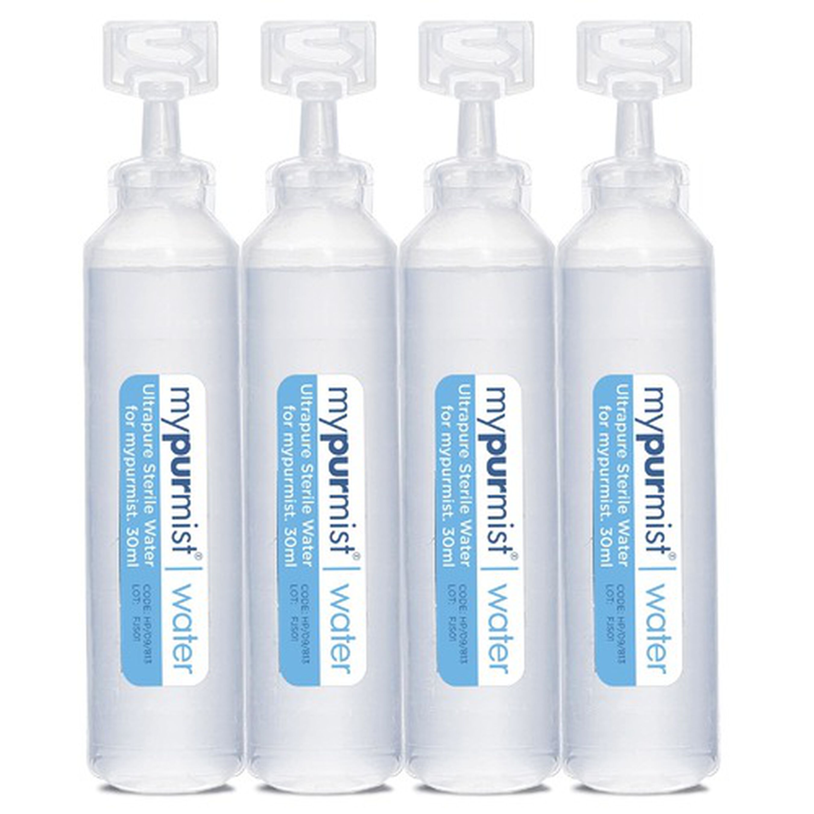 MyPurMist Ultrapure Sterile Water 20 refills 30 mL