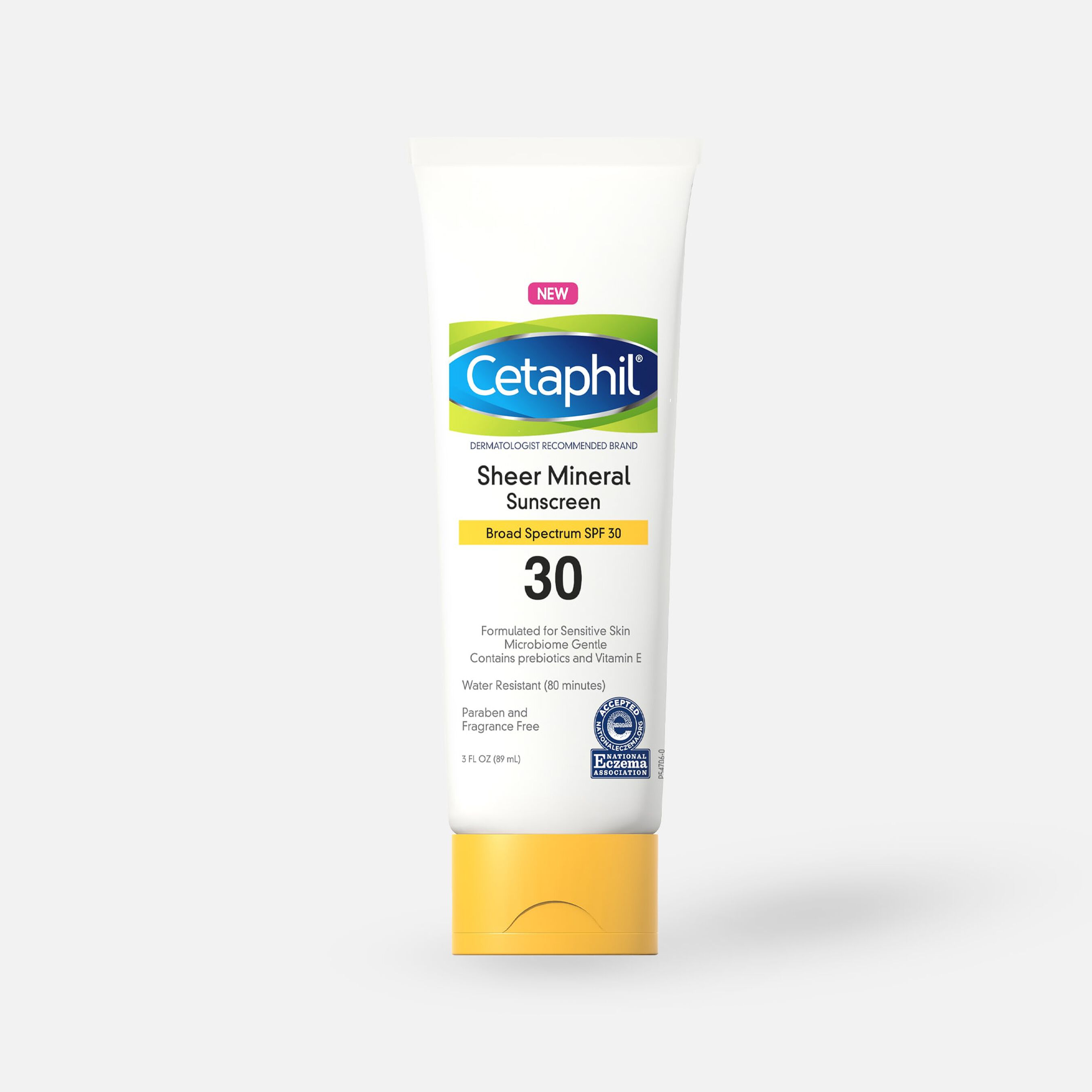 FSA Eligible Cetaphil Sun Sheer Mineral Sunscreen Lotion for Face and