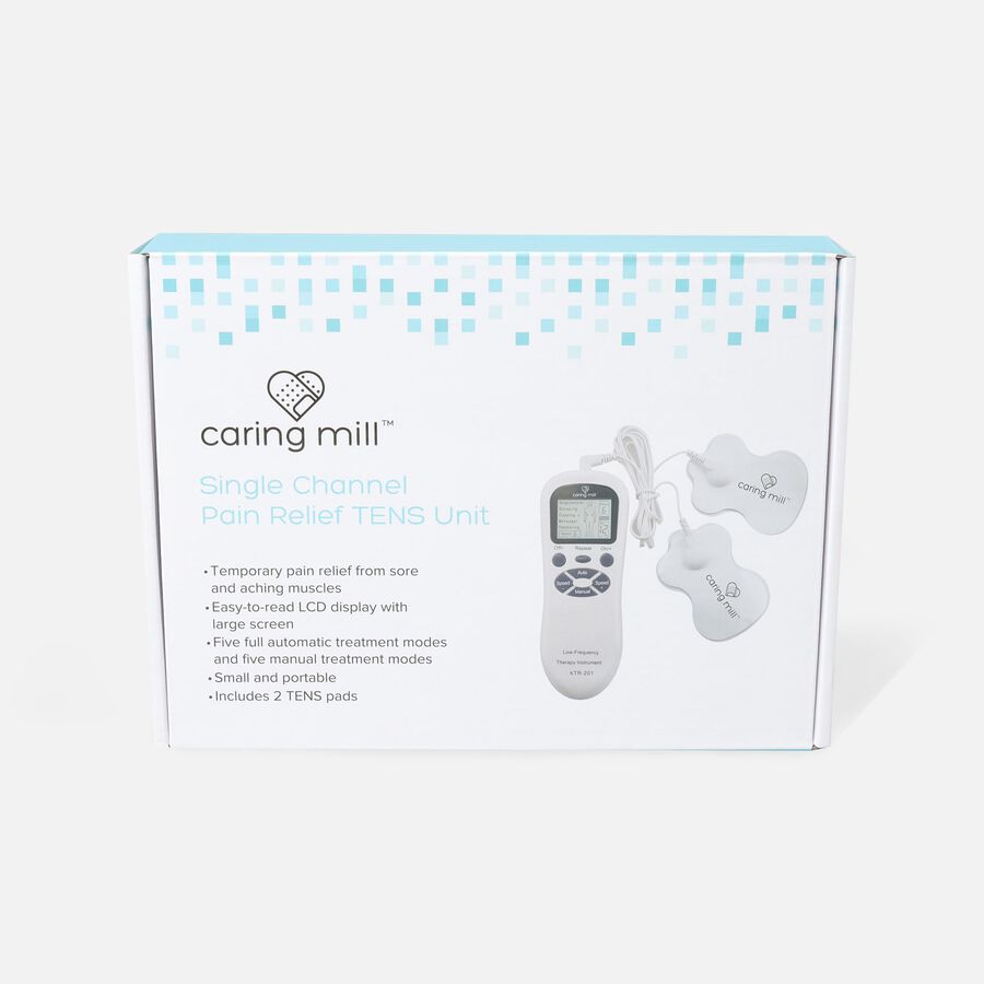 Caring Mill™ Single Channel TENs Pain Relief Unit, , large image number 0