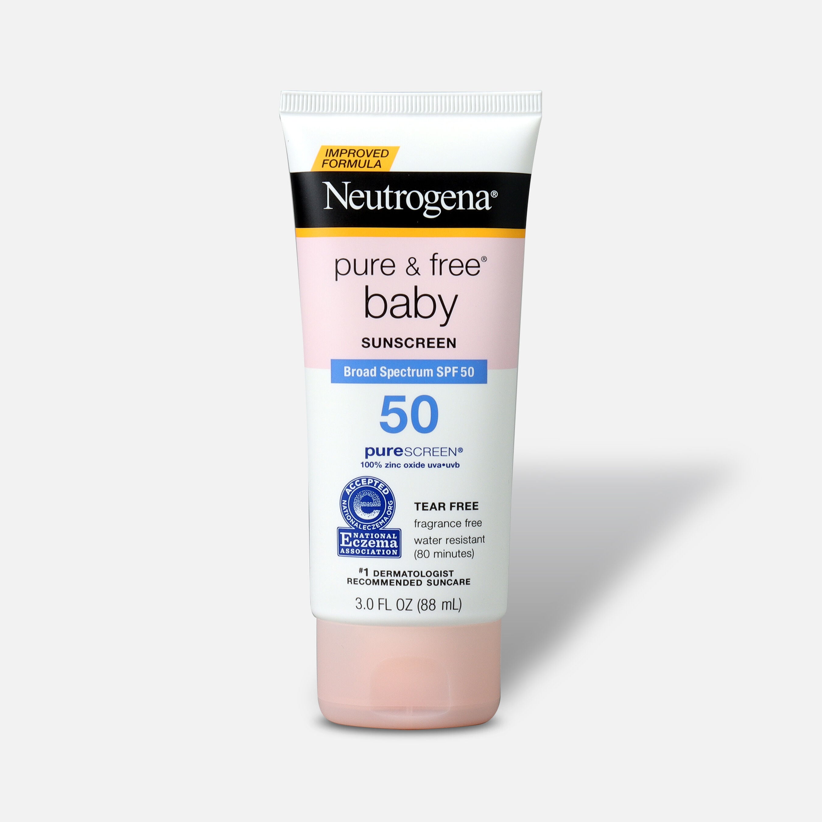 FSA Eligible Neutrogena Pure & Free Baby Mineral Sunscreen, Broad ...