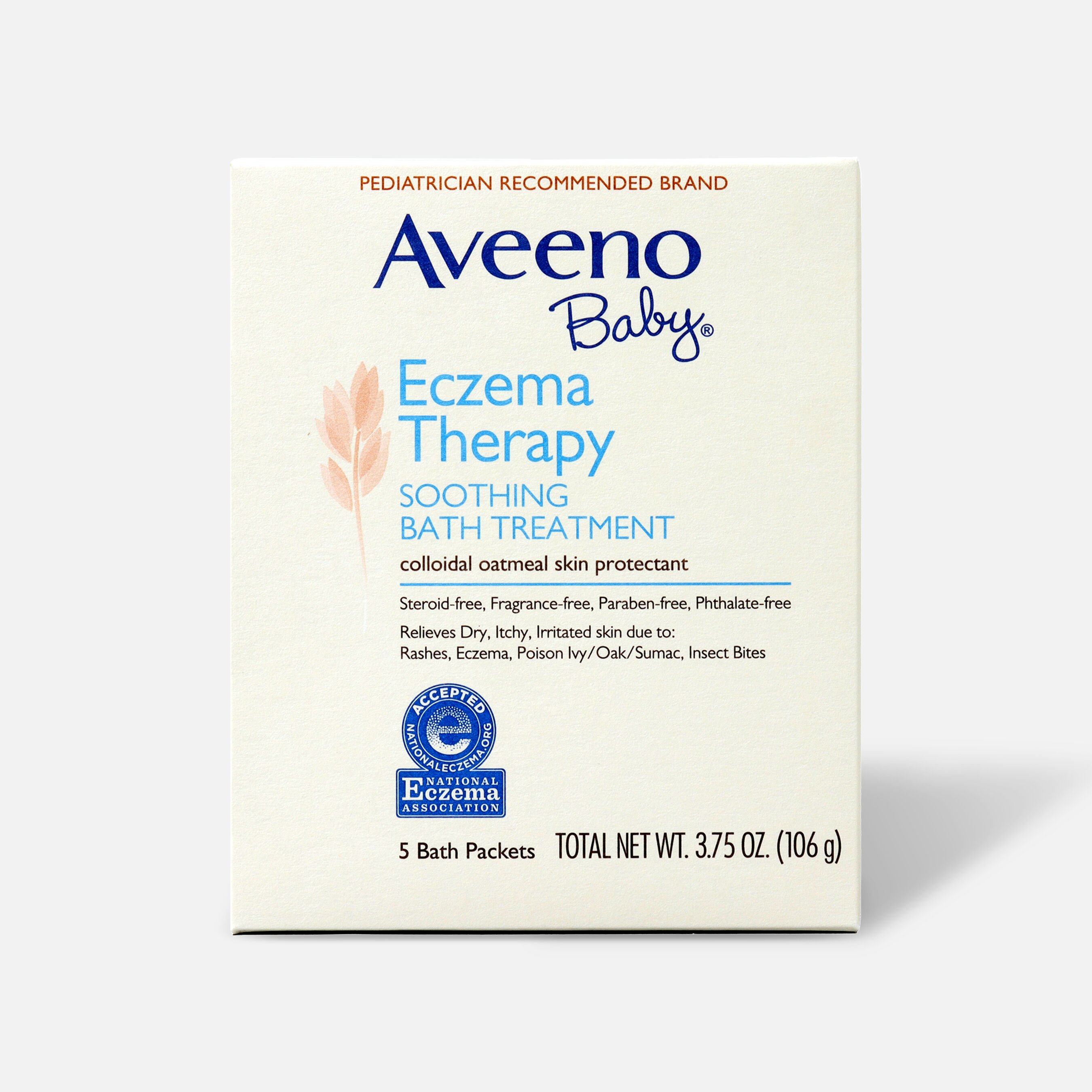 FSA Eligible Aveeno Baby Eczema Therapy Soothing Bath Treatment FSA Store