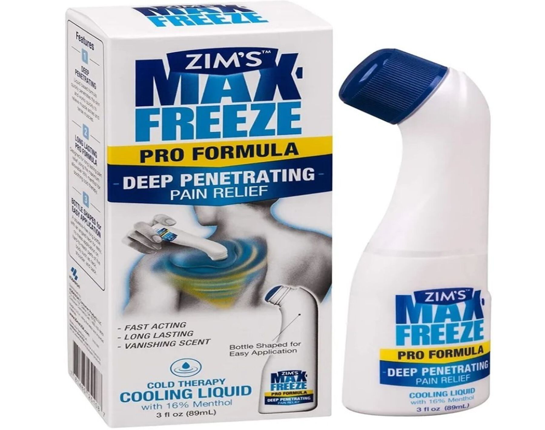 Zim's Max Freeze Pro Liquid Formula Long Neck, 3 oz