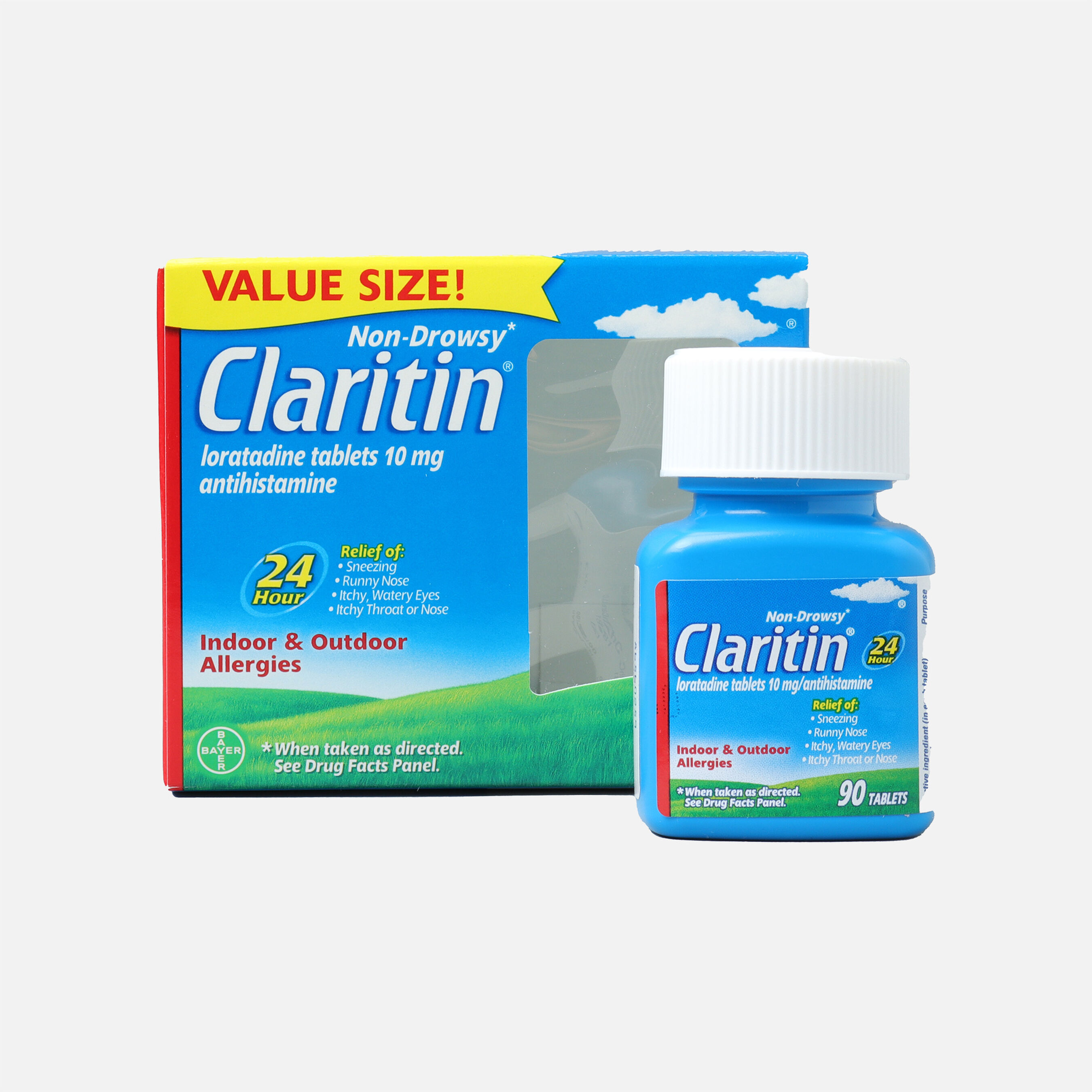 Claritin Allergy 24 Hour Tablets, 90 Count