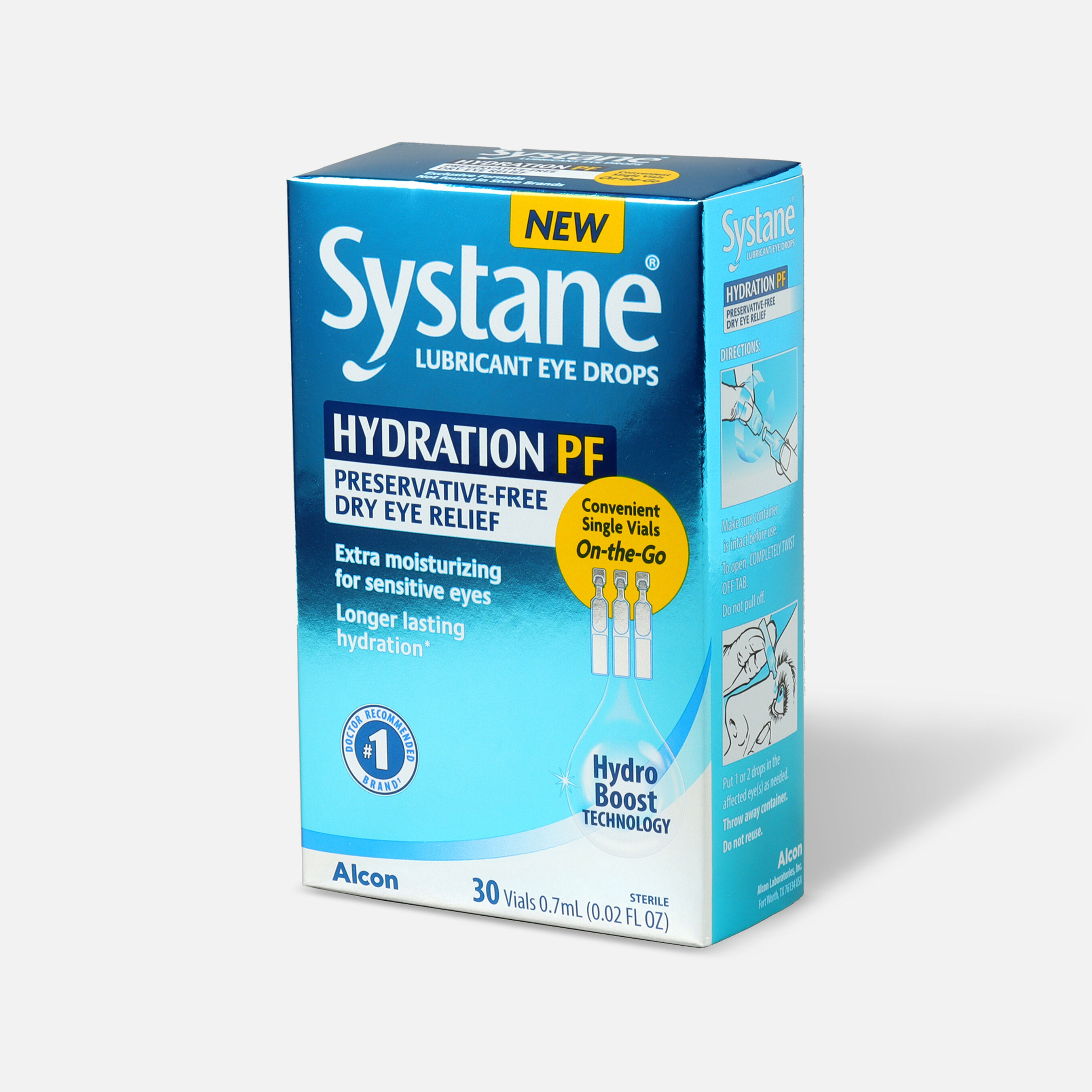 Systane Hydration Preservative Free Eye Drops, 30ct