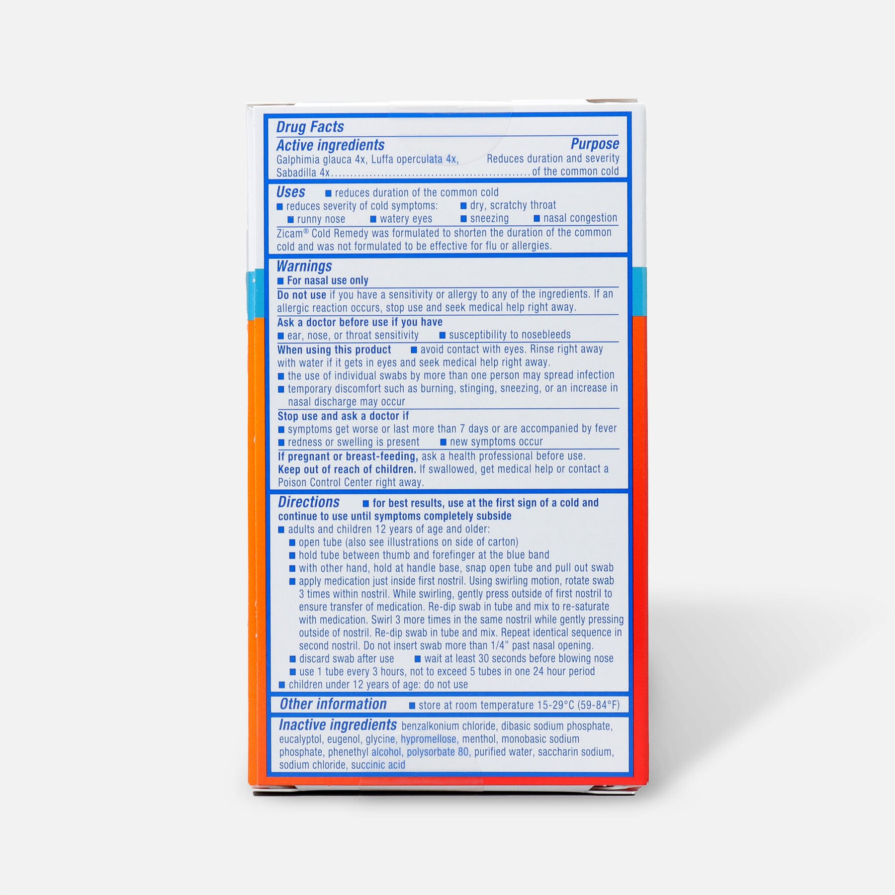 FSA Eligible Zicam Cold Remedy Nasal Swabs, 20 ct. FSA Store