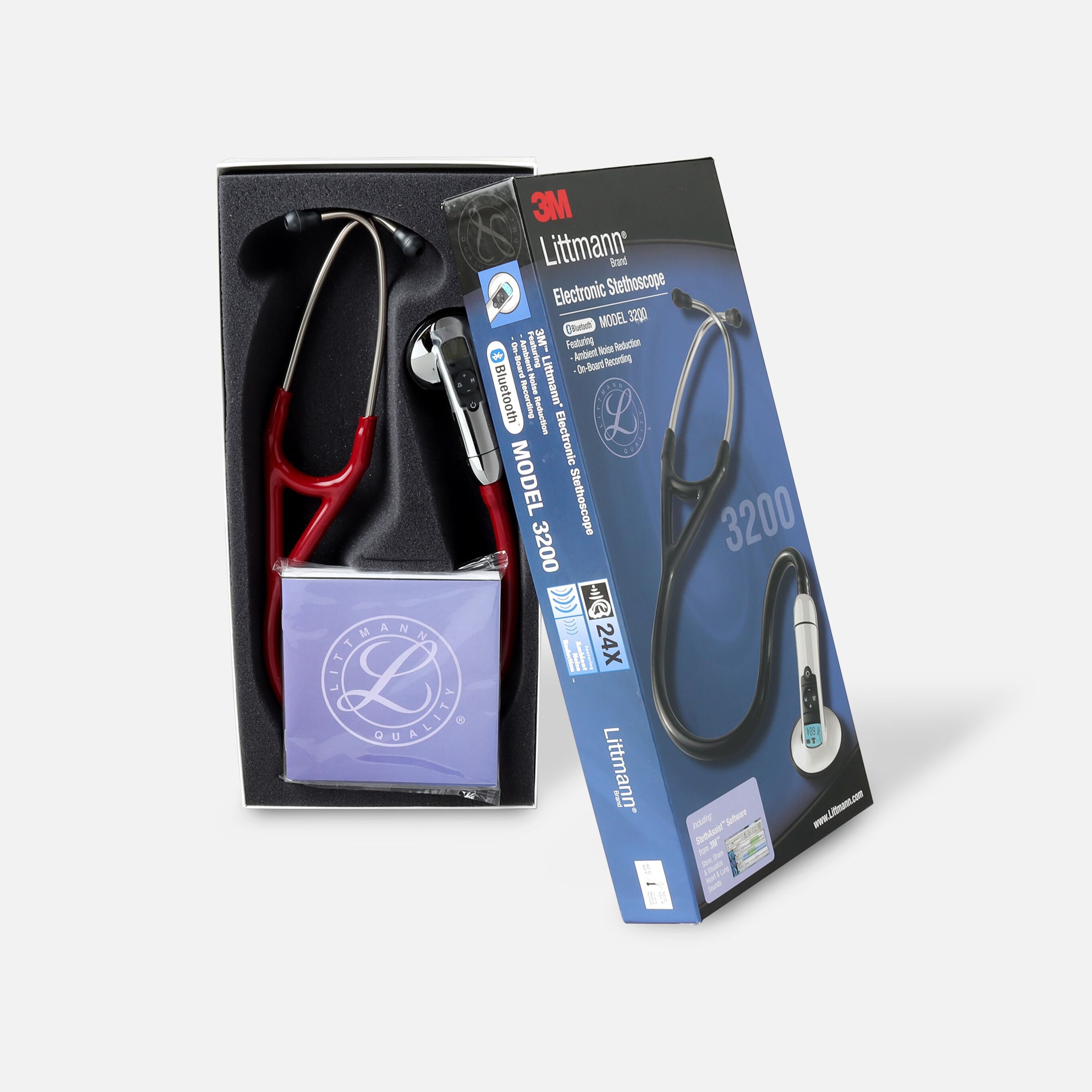 3M Littmann Model 3200 Electronic Stethoscope, 27"