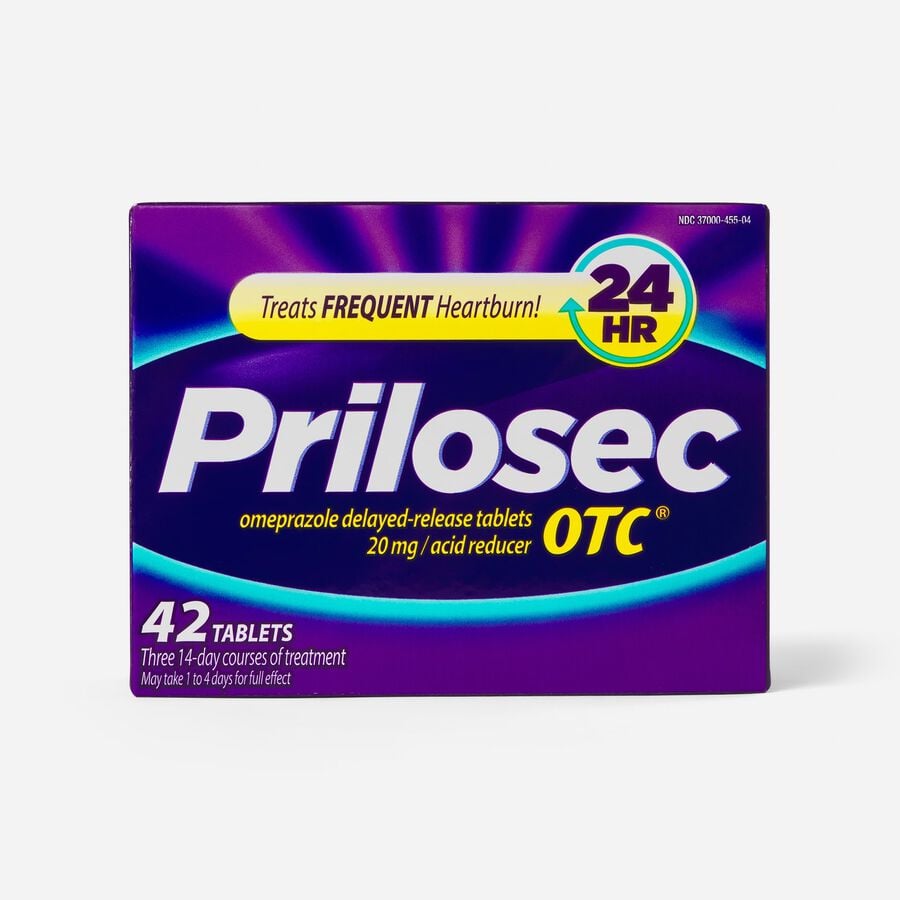 FSA Eligible Prilosec OTC Heartburn Relief and Acid Reducer Tablets