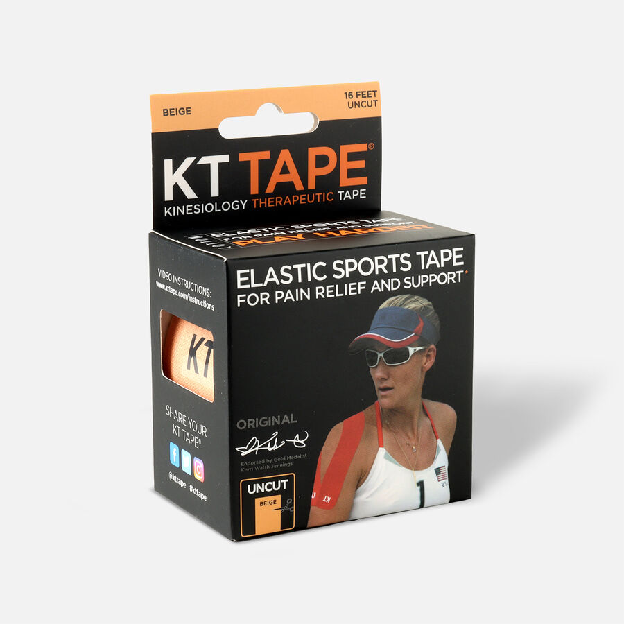 KT Tape Original Cotton Uncut 16 ft roll, Beige