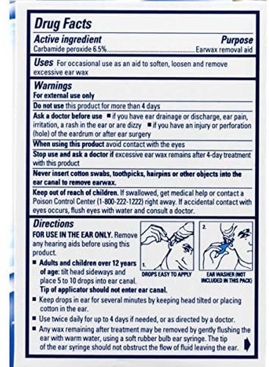 Murine Ear Wax Removal Drops, 0.5 oz