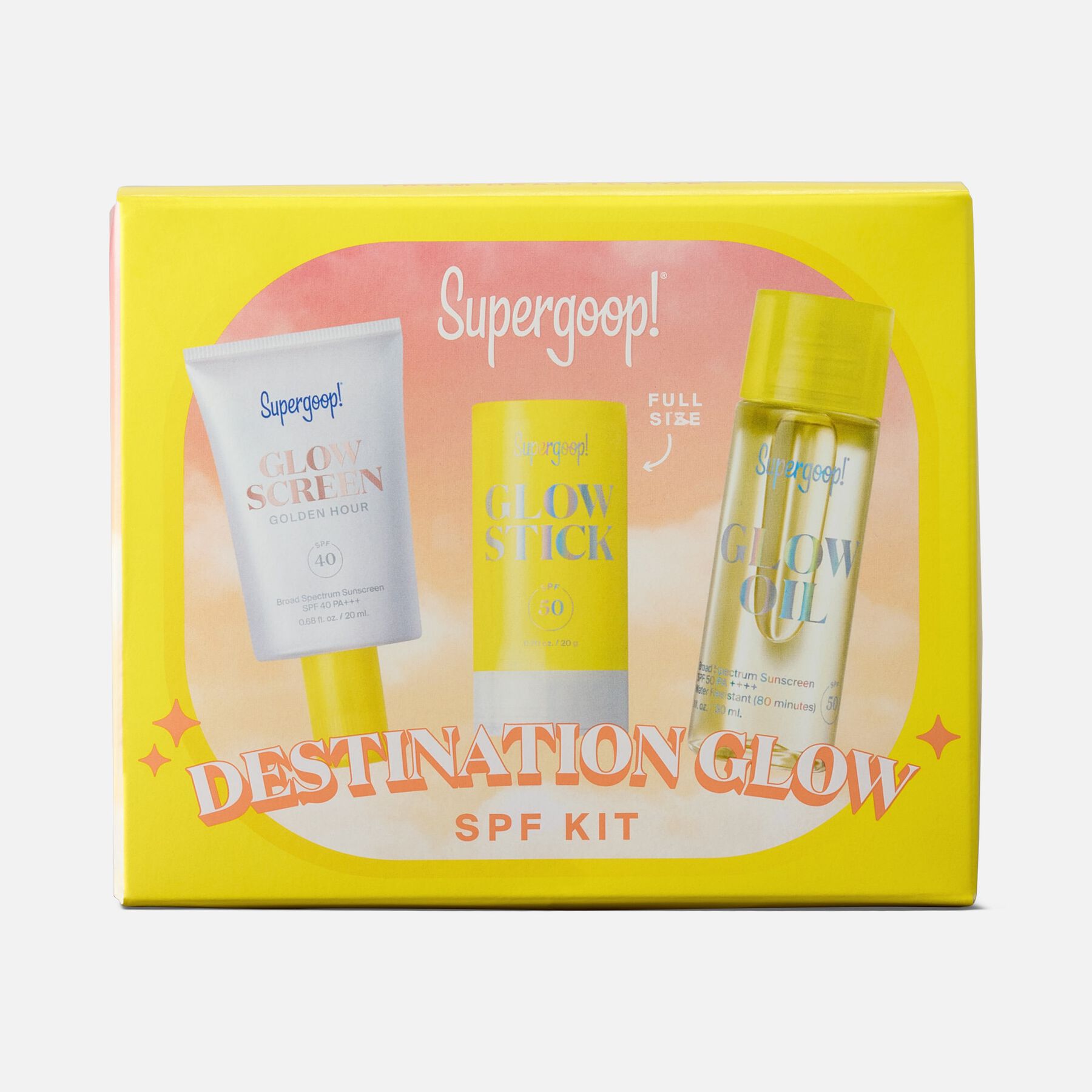 FSA Eligible Supergoop! Destination Glow Kit | FSA Store