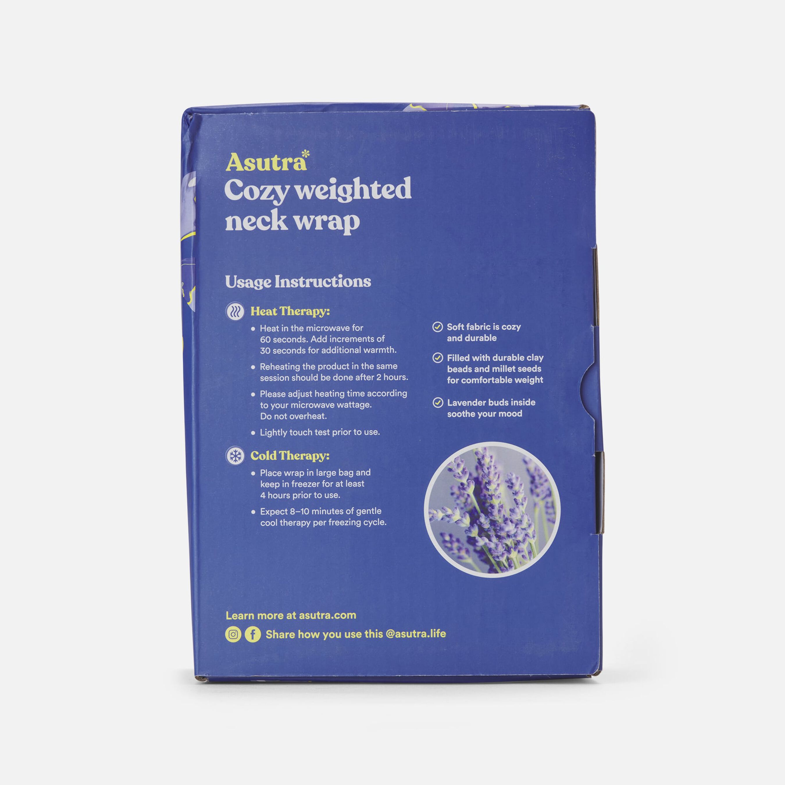 FSA Eligible Asutra Cozy Weighted Neck Wrap FSA Store