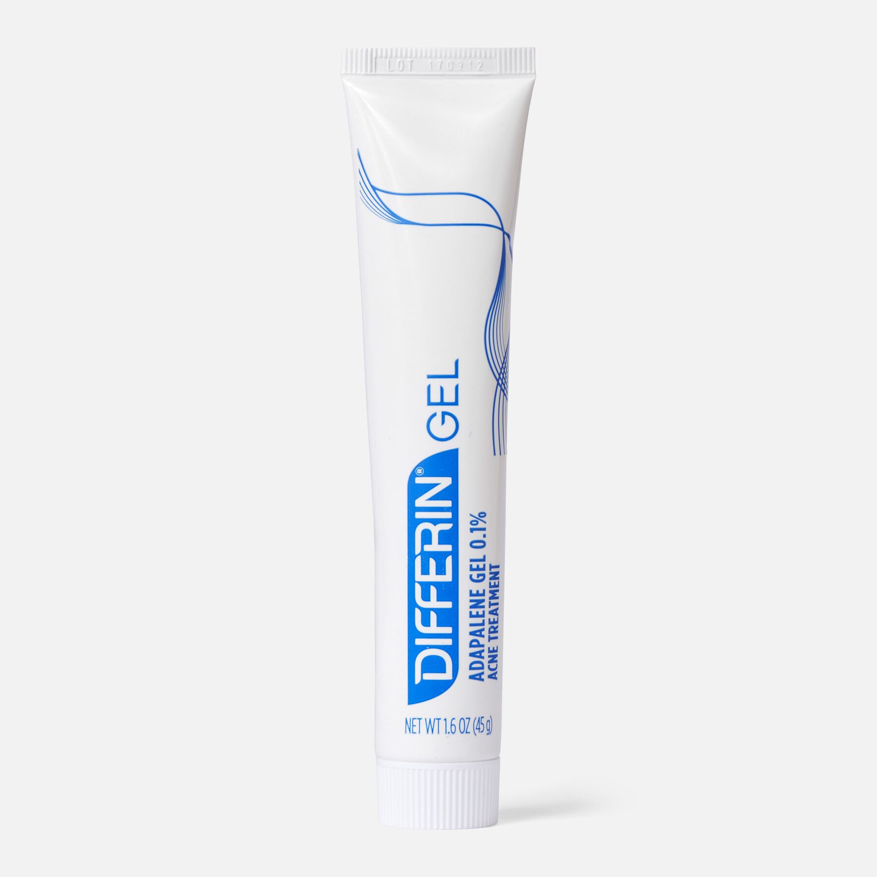 Differin 0.1 Adapalene Treatment Gel, 45g Tube