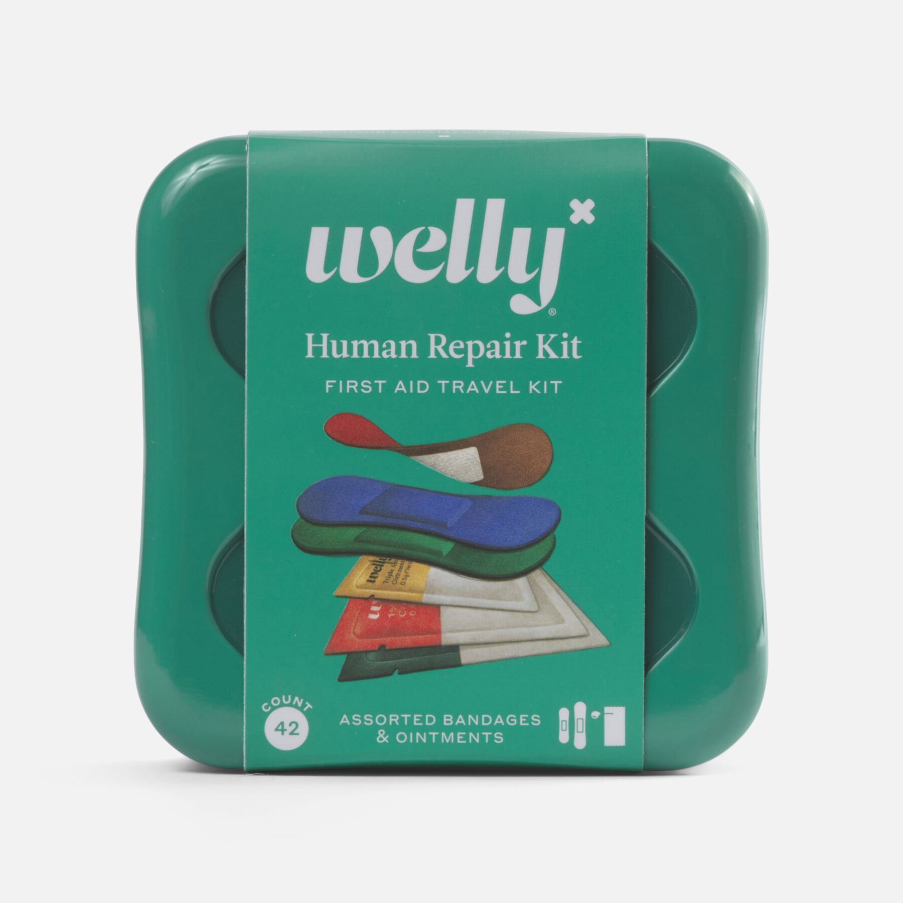 FSA Eligible Welly Human Repair First Aid Travel Kit 42 ct. FSA Store