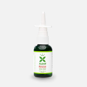 XLEAR Rescue Nasal Spray with Xylitol, Oregano, Eucalyptus, Tea Tree & Parsley Oils