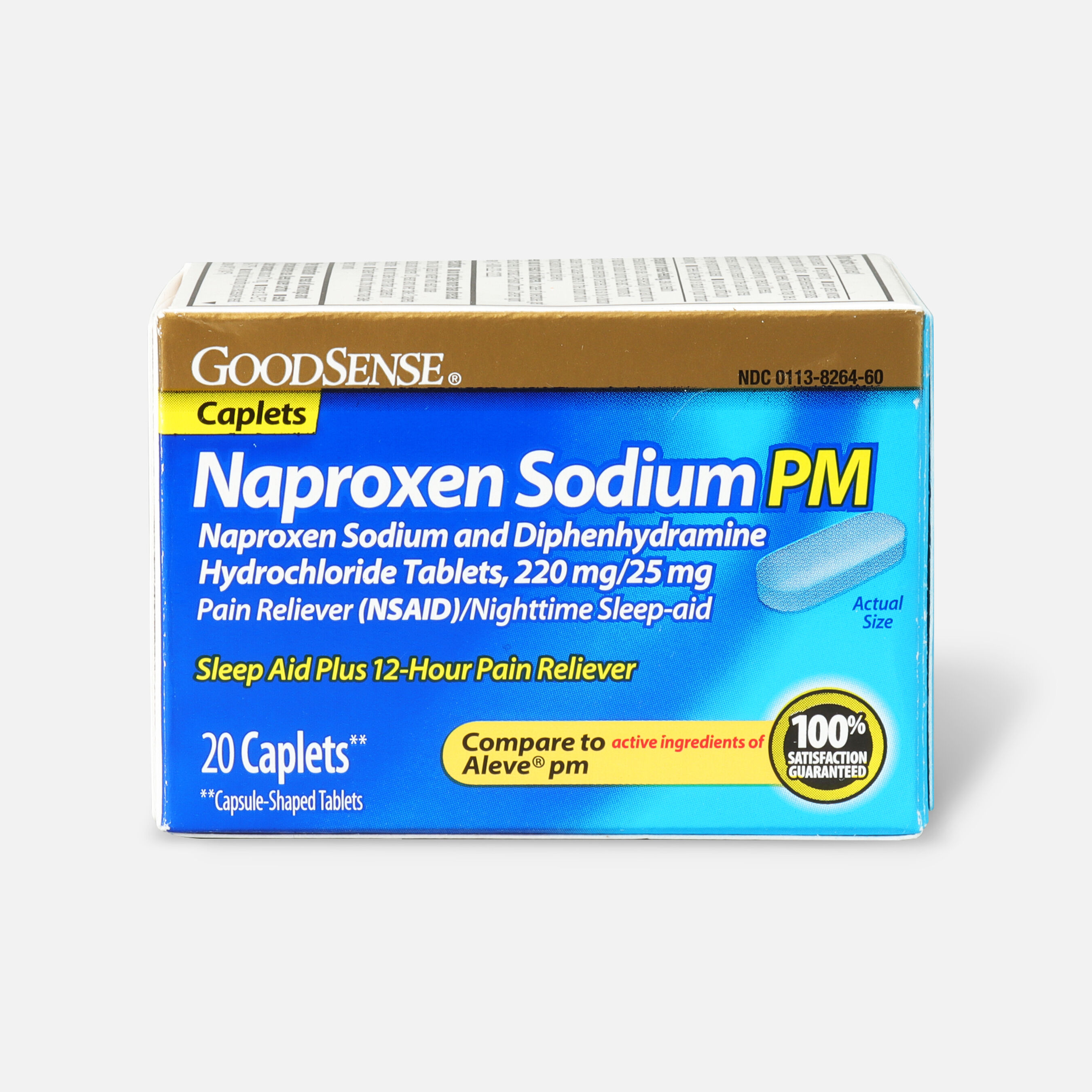 GoodSense® Naproxen Sodium PM Diphenhydramine HCI Caplets