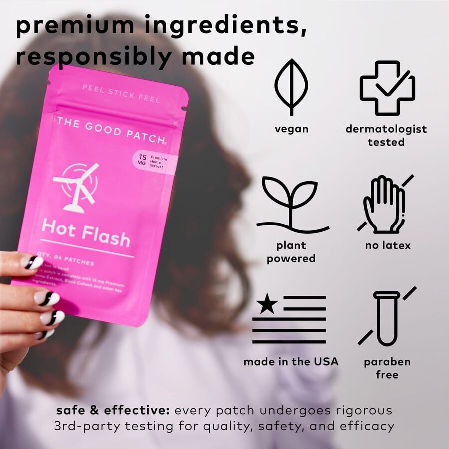 The Good Patch® Hot Flash - Wellness Patch, 4 ct., , large image number 6