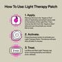 l.a.b. Acne Light Therapy Patch, 60 Uses (2-Pack), , large image number 2