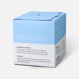 20ct applicator tampons