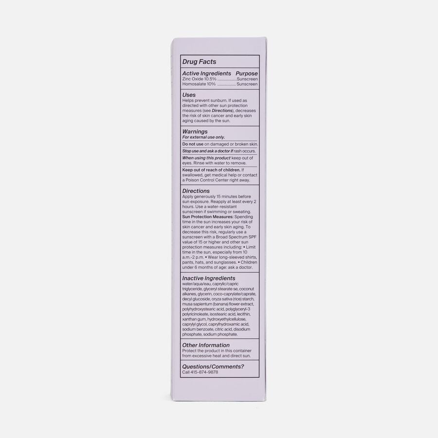 Cocokind Silk Mineral & Chemical Facial Sunscreen, SPF 30, 1.7 oz., , large image number 2