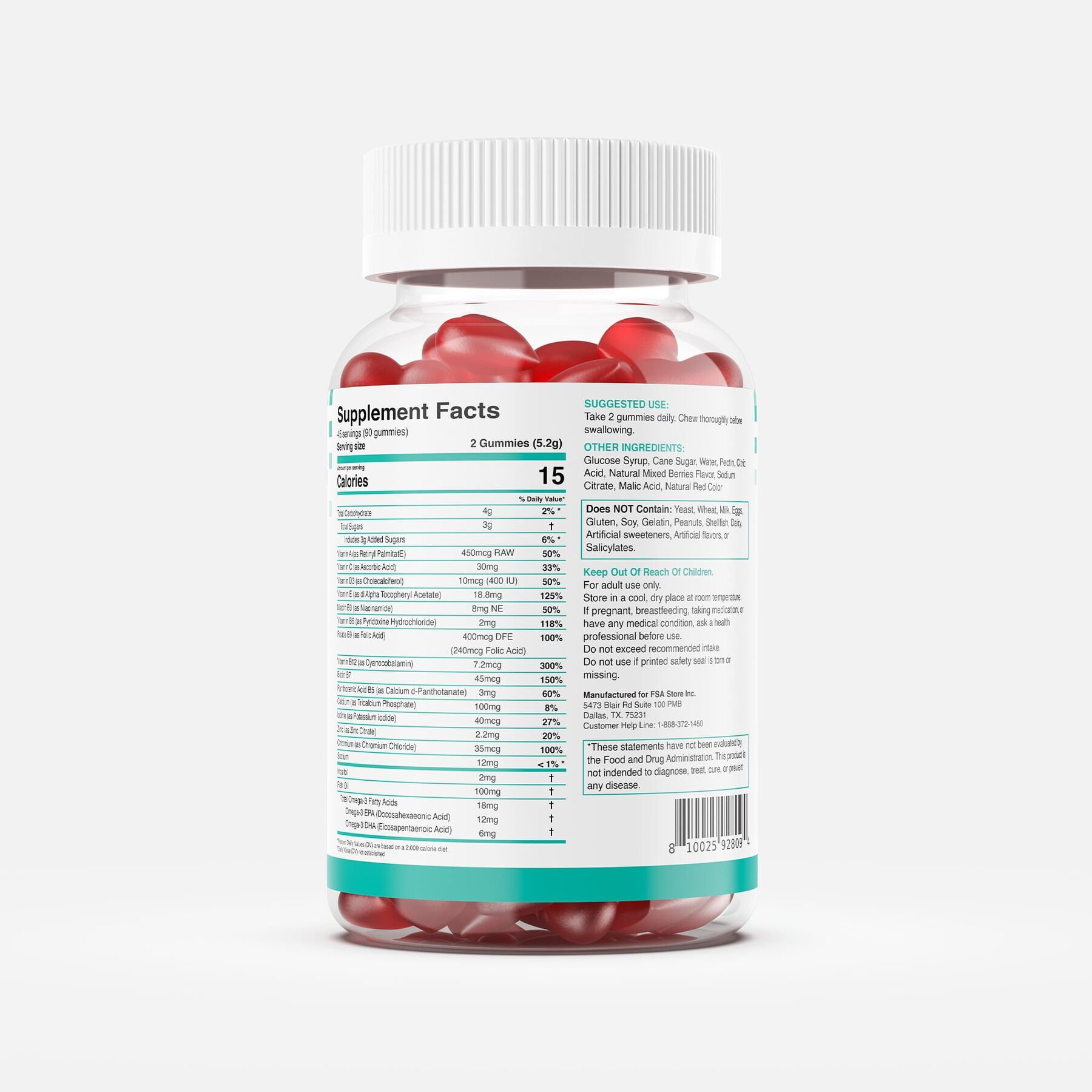 FSA Eligible Caring Mill™ Prenatal Gummy Vitamins, 90 ct. FSA Store