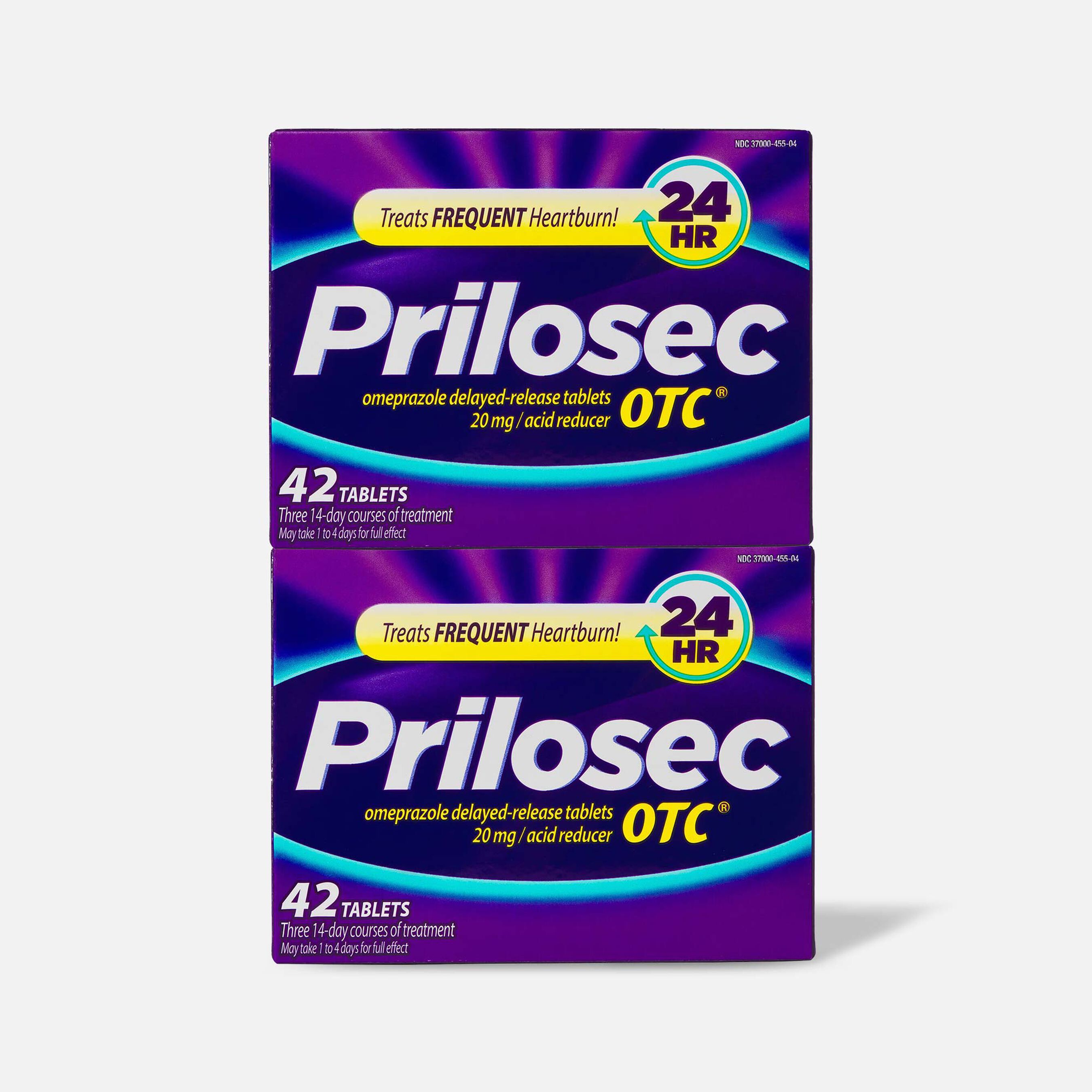 Prilosec OTC Heartburn Relief and Acid Reducer Tablets 42 ct (2 Pack) Prilosec OTC Heartburn Relief and Acid Reducer Tablets 42 ct (2 Pack)