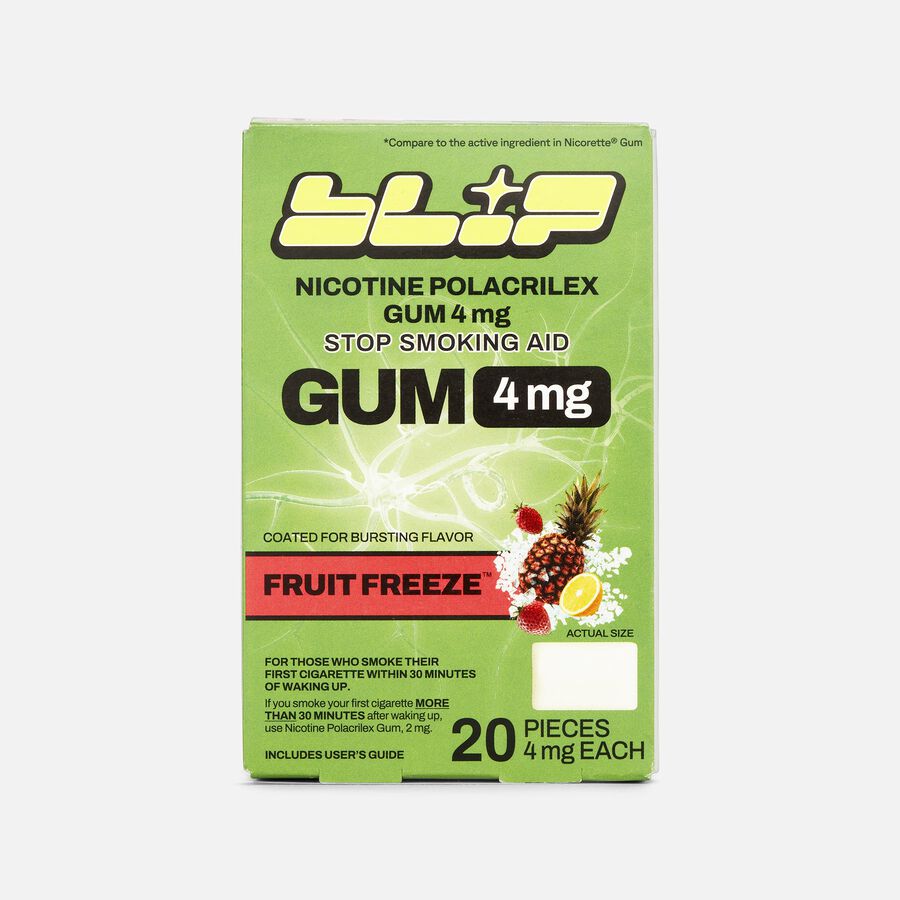 Blip Nicotine Gum, Fruit Freeze, 4mg, , large image number 1
