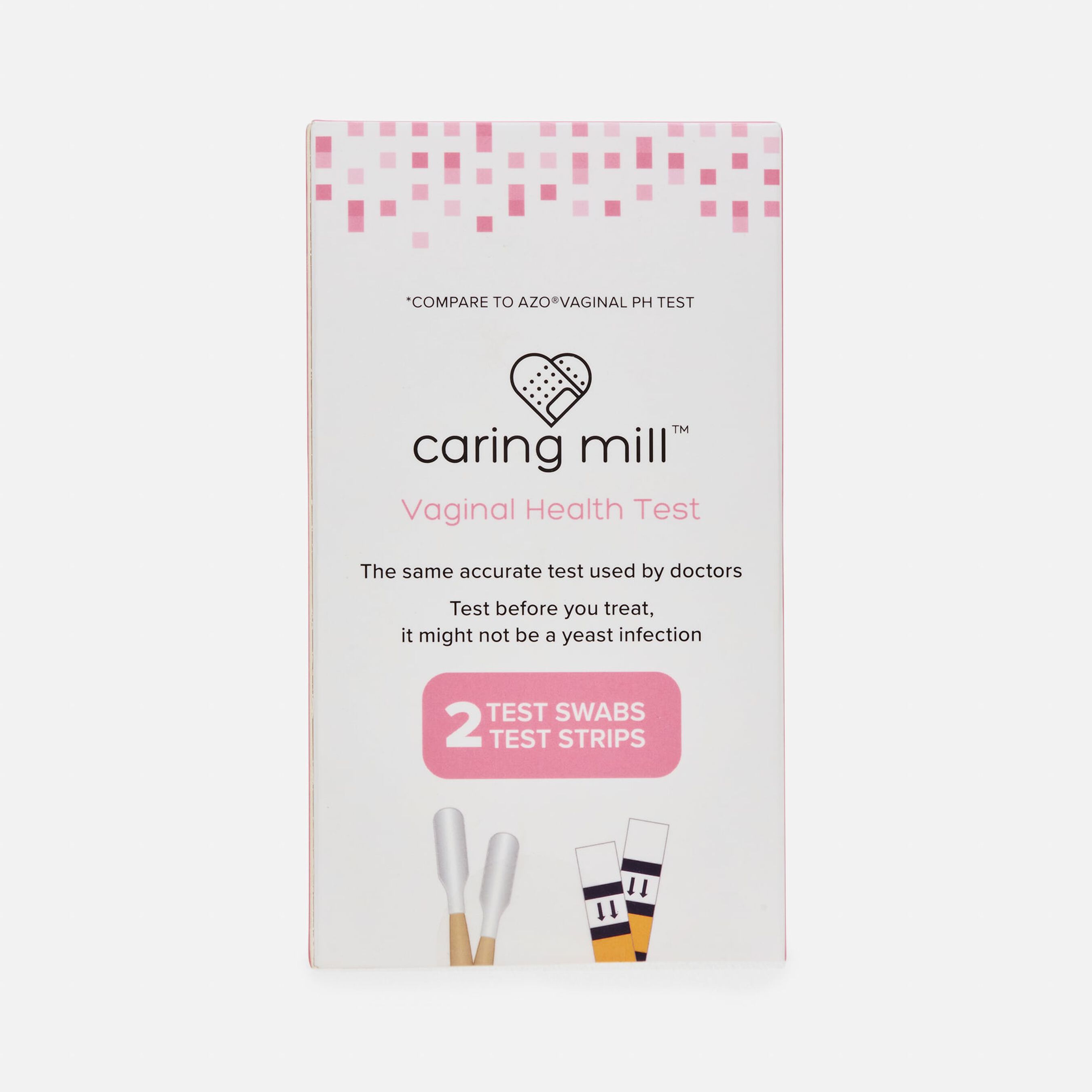 FSA Eligible Caring Mill Vaginal Health Screening Kit, 2 tests FSA Store