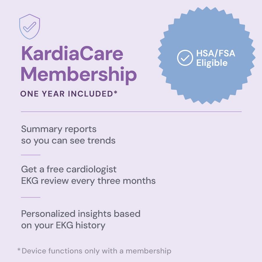 KardiaMobile 6L Max 6-Lead Personal EKG with 1-Year KardiaCare Subscription, , large image number 7