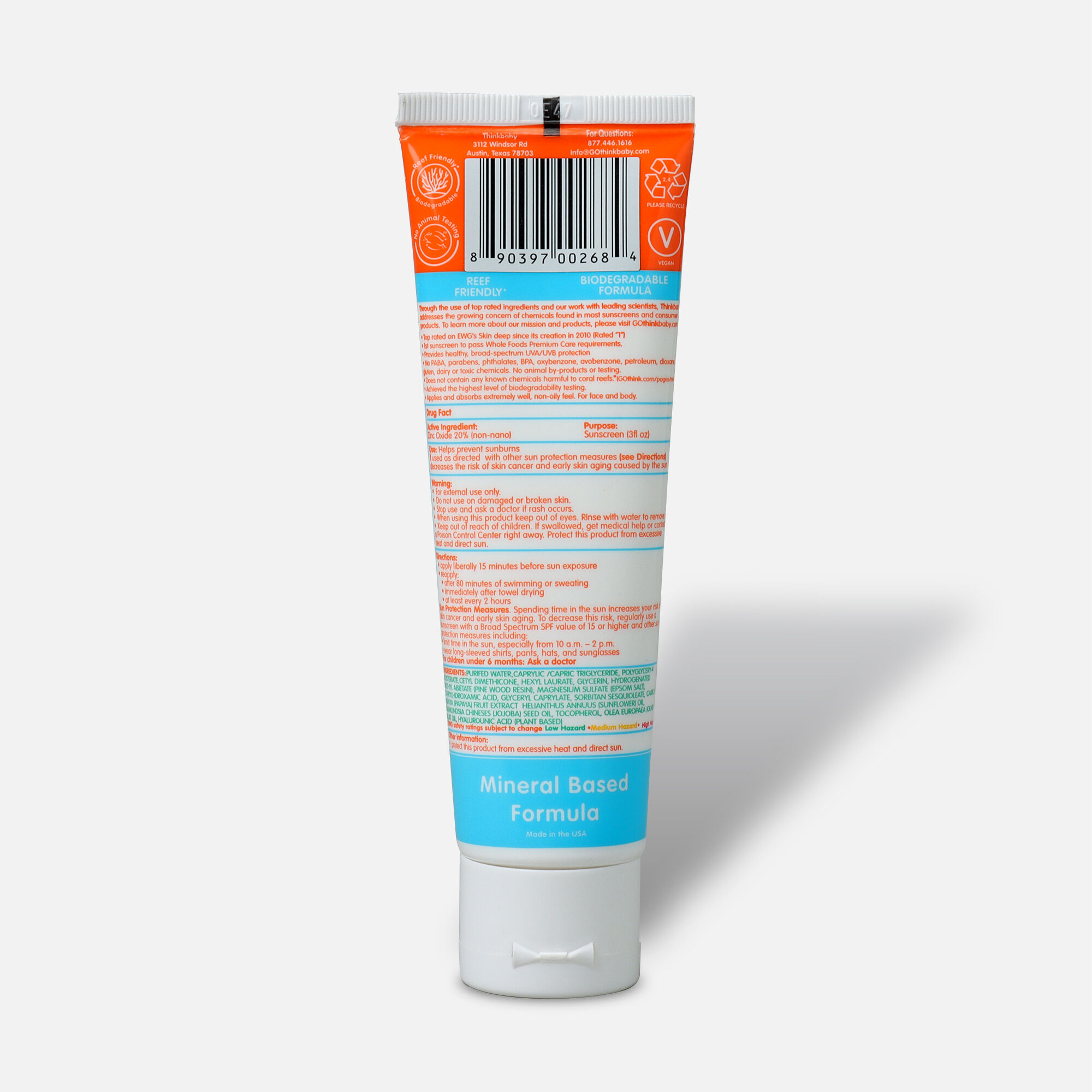 thinkbaby sunscreen swanson thinkbaby sunscreen swanson