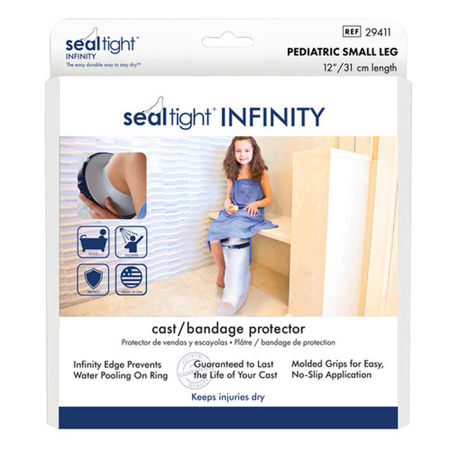 Seal-Tight Infinity Cast Protector Pediatric Leg, , large image number 0