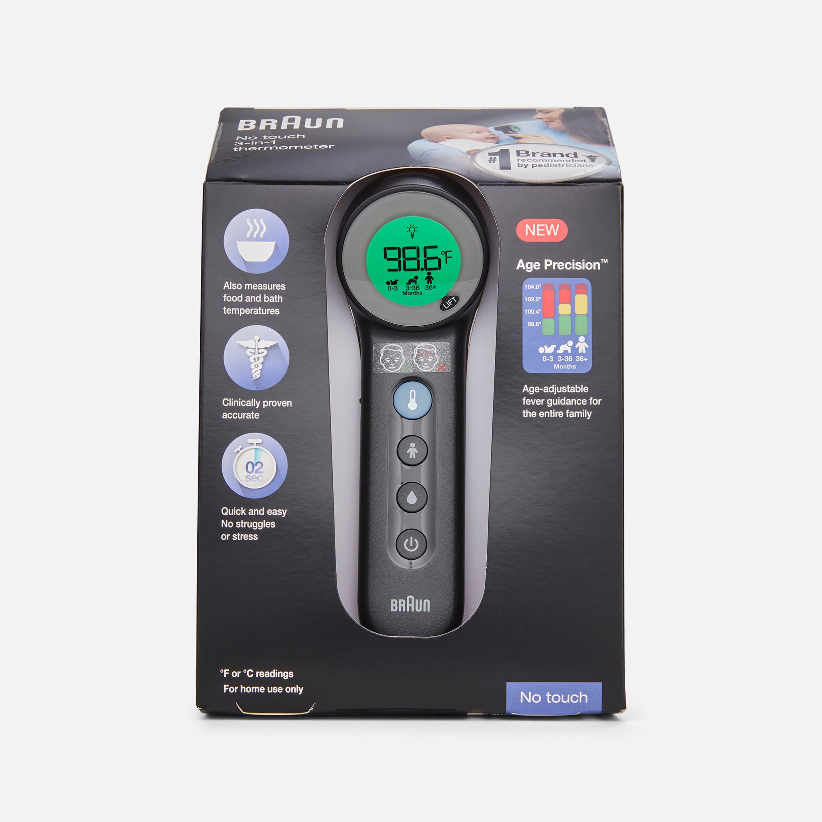FSA Eligible Braun Sensian 7 NonContact 3in1 Thermometer FSA Store