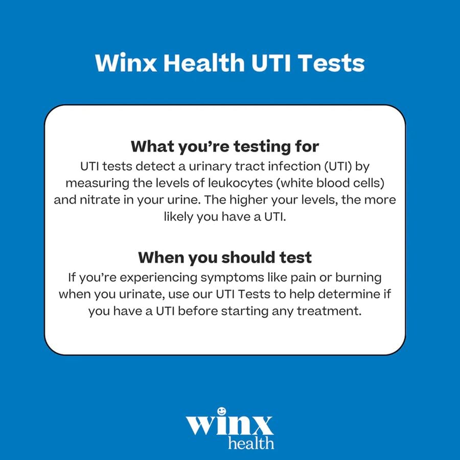 Winx Health UTI Test + Treatment, 3 ct., , large image number 1