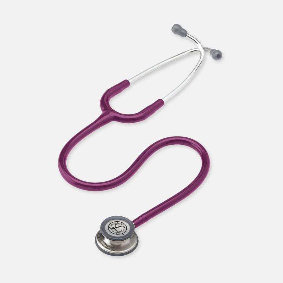 Littmann Classic III Stethoscope, Plum Tube with Standard Finish, 27", Plum, large image number 0