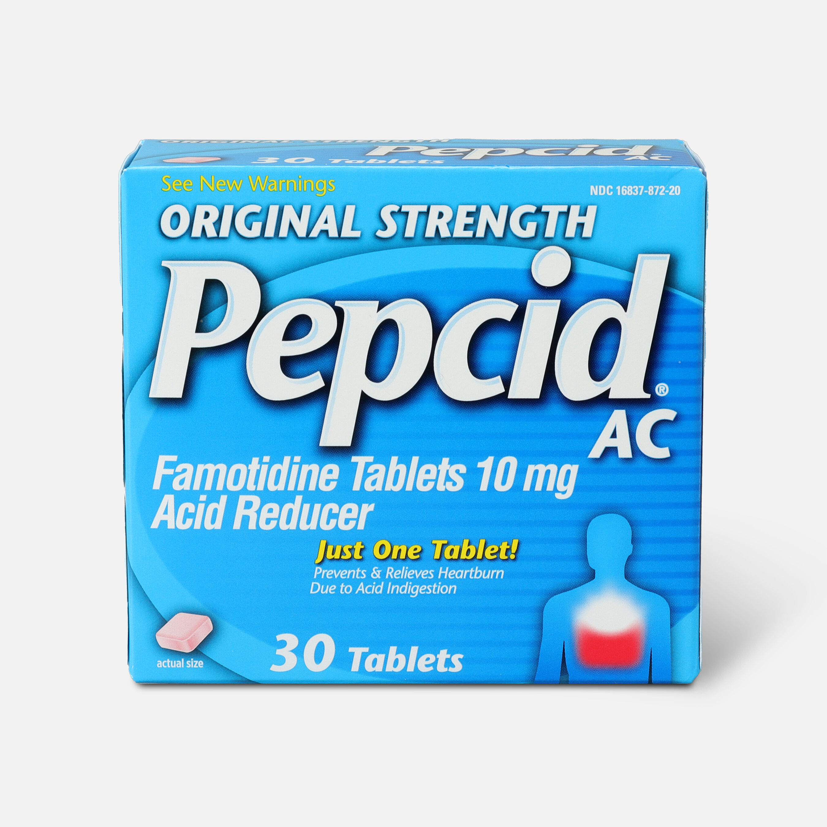 Original Strength PEPCID AC Tablets, 30 Count