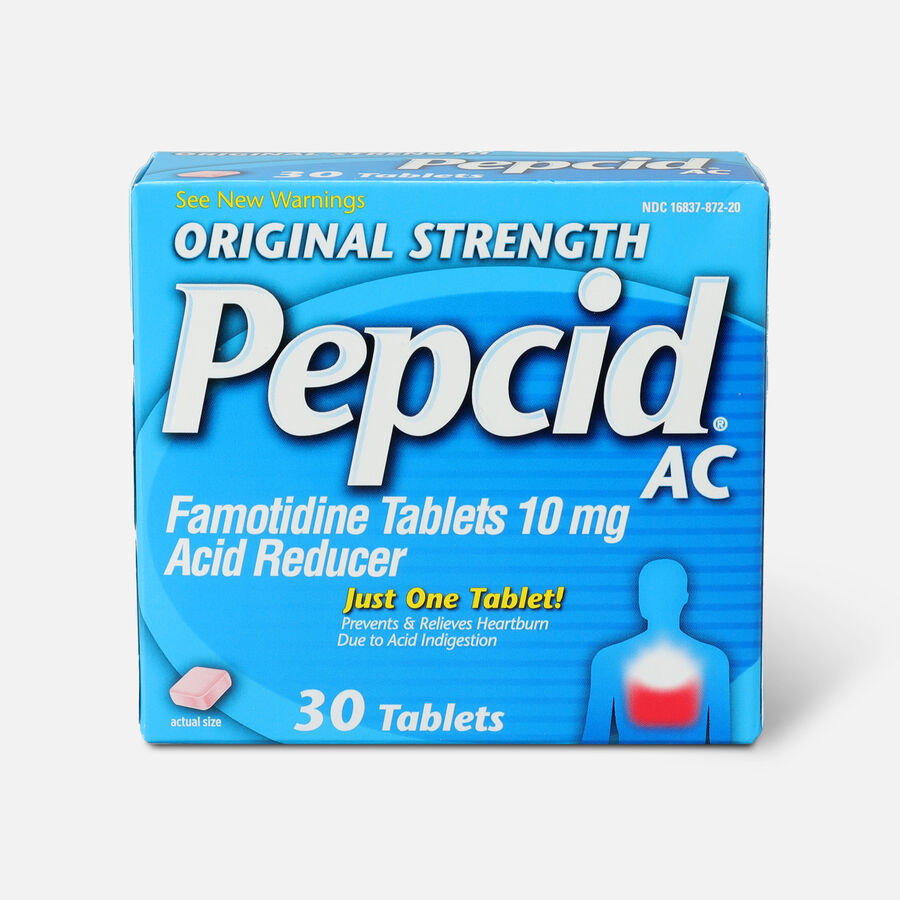 Original Strength PEPCID AC Tablets, 30 ct., , large image number 0