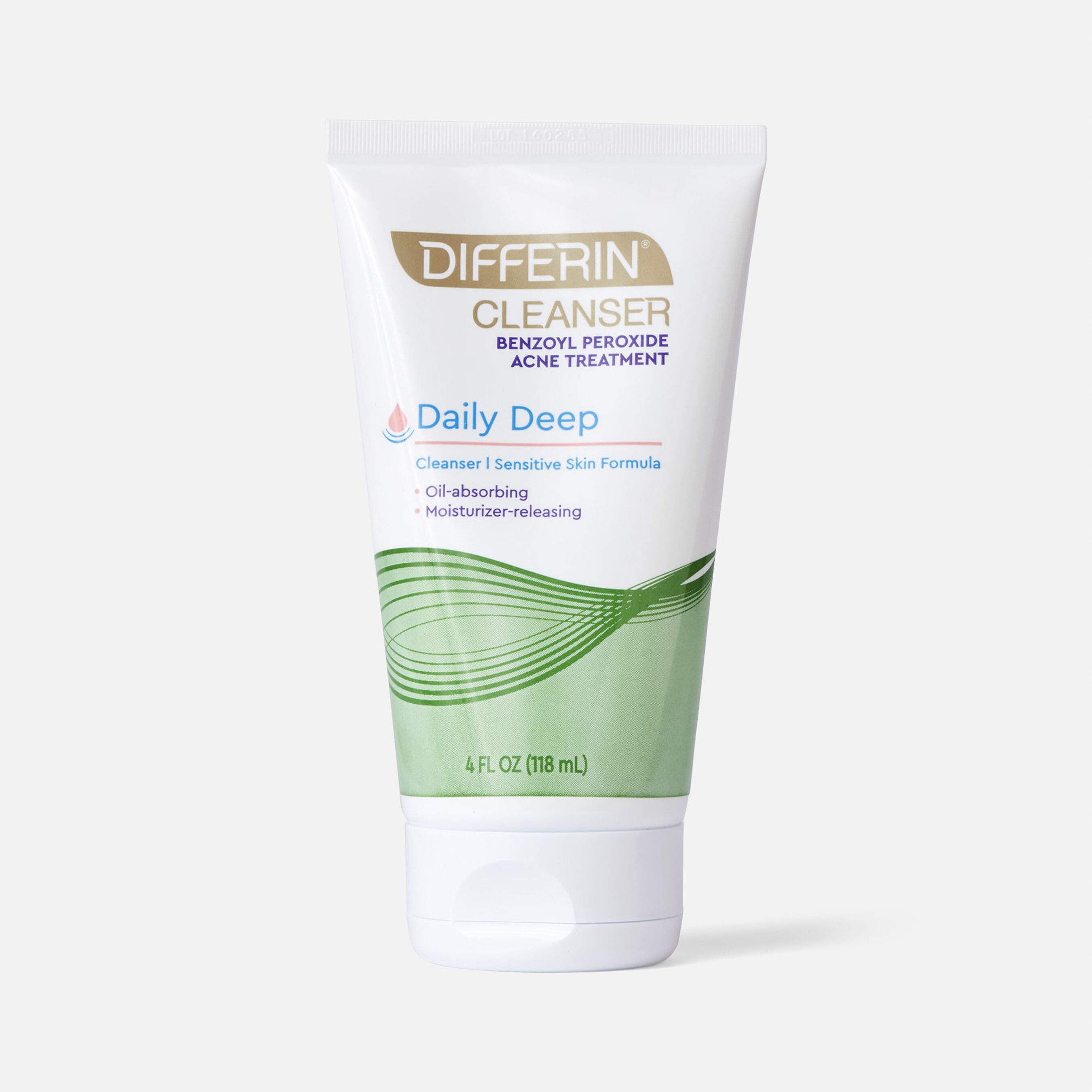 Differin Daily Deep Cleanser 5 BPO, 4 oz.