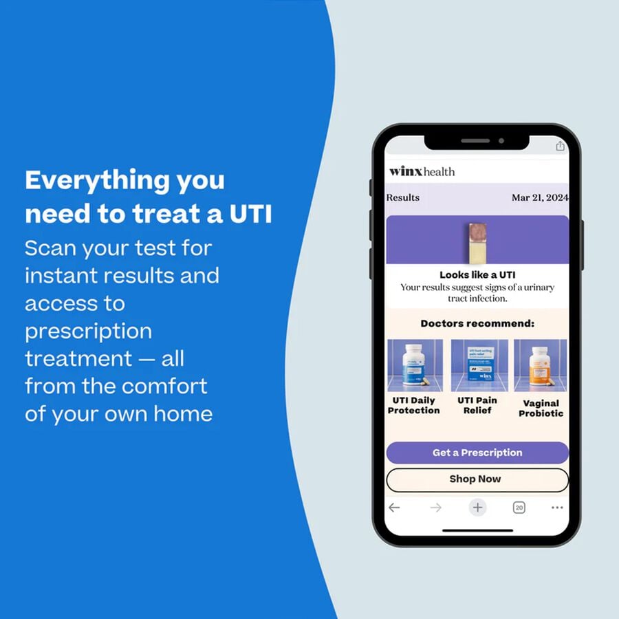 Winx Health UTI Test + Treatment, 3 ct., , large image number 4