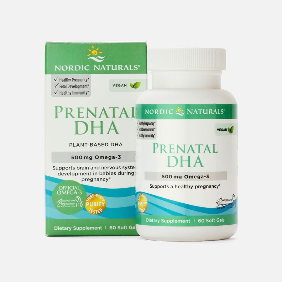 Nordic Naturals Vegan Prenatal DHA, 60 ct., , large image number 0