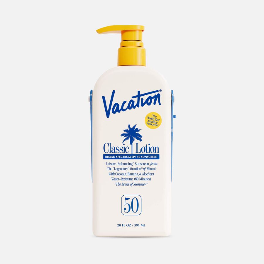 Vacation Classic Lotion, SPF 50, 20 oz., , large image number 0