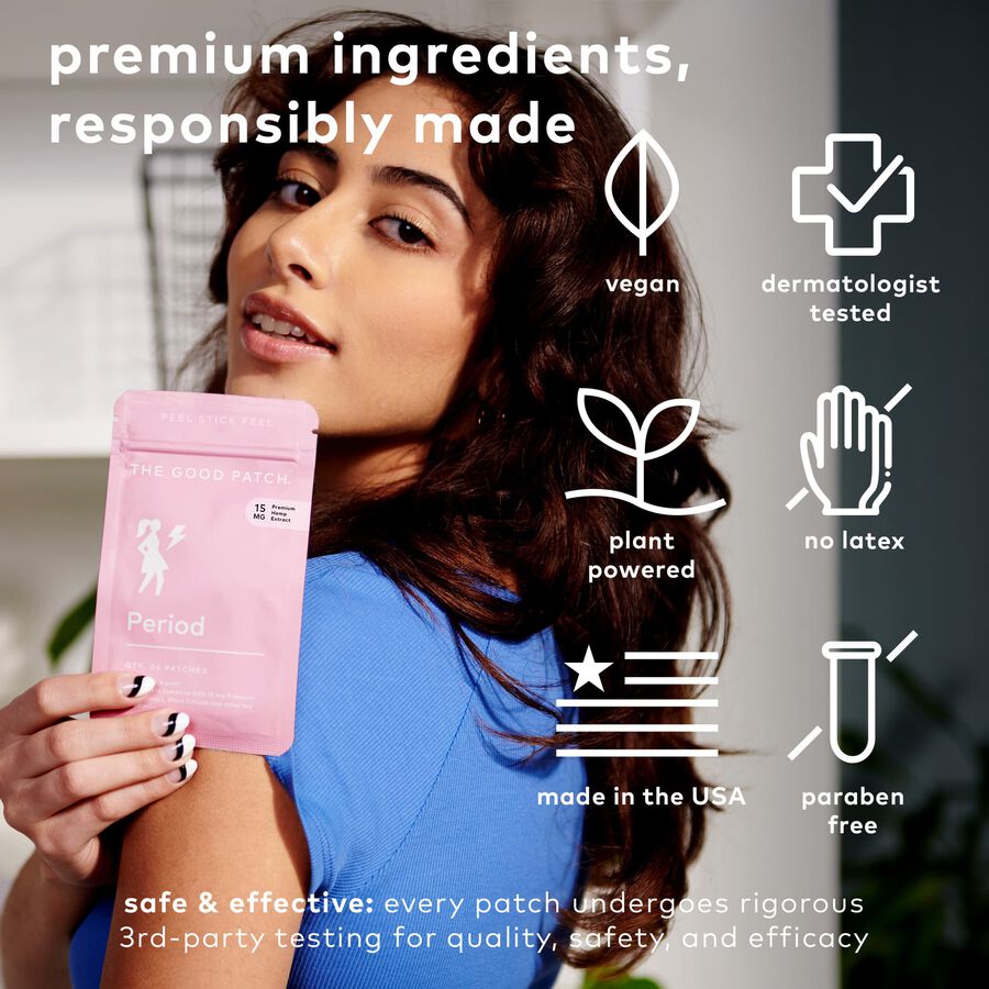 The Good Patch&reg; Period - Wellness Patch, 4 ct., , large image number 6