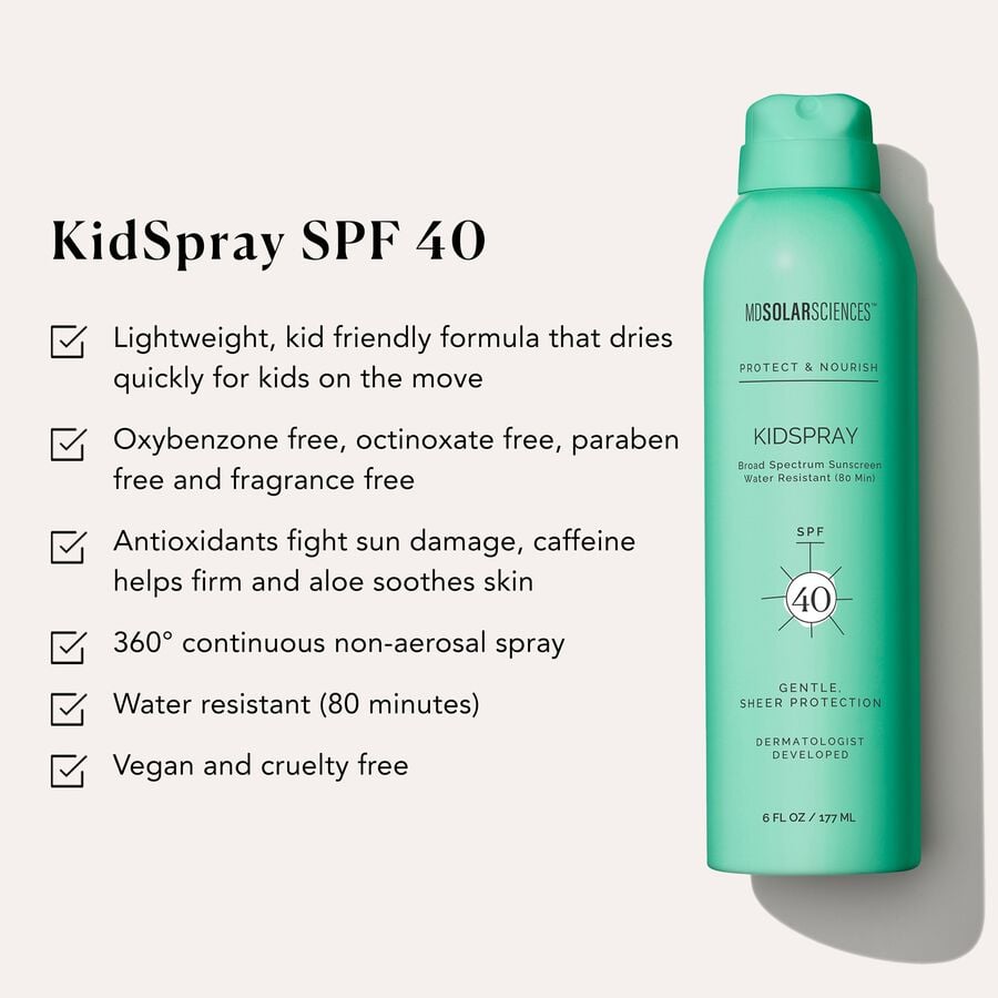 MDSolarSciences KidSpray Sunscreen SPF 40, 6 fl oz., , large image number 2