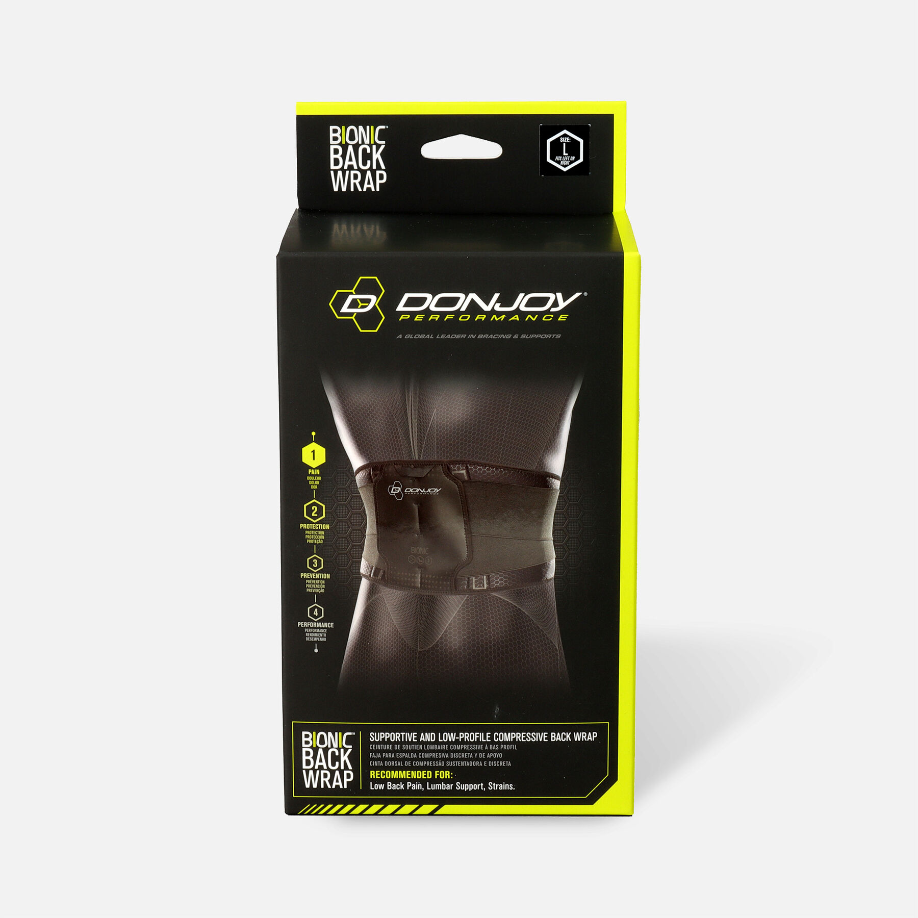 FSA Eligible DonJoy Performance Bionic Back Brace, Extra Large FSA Store