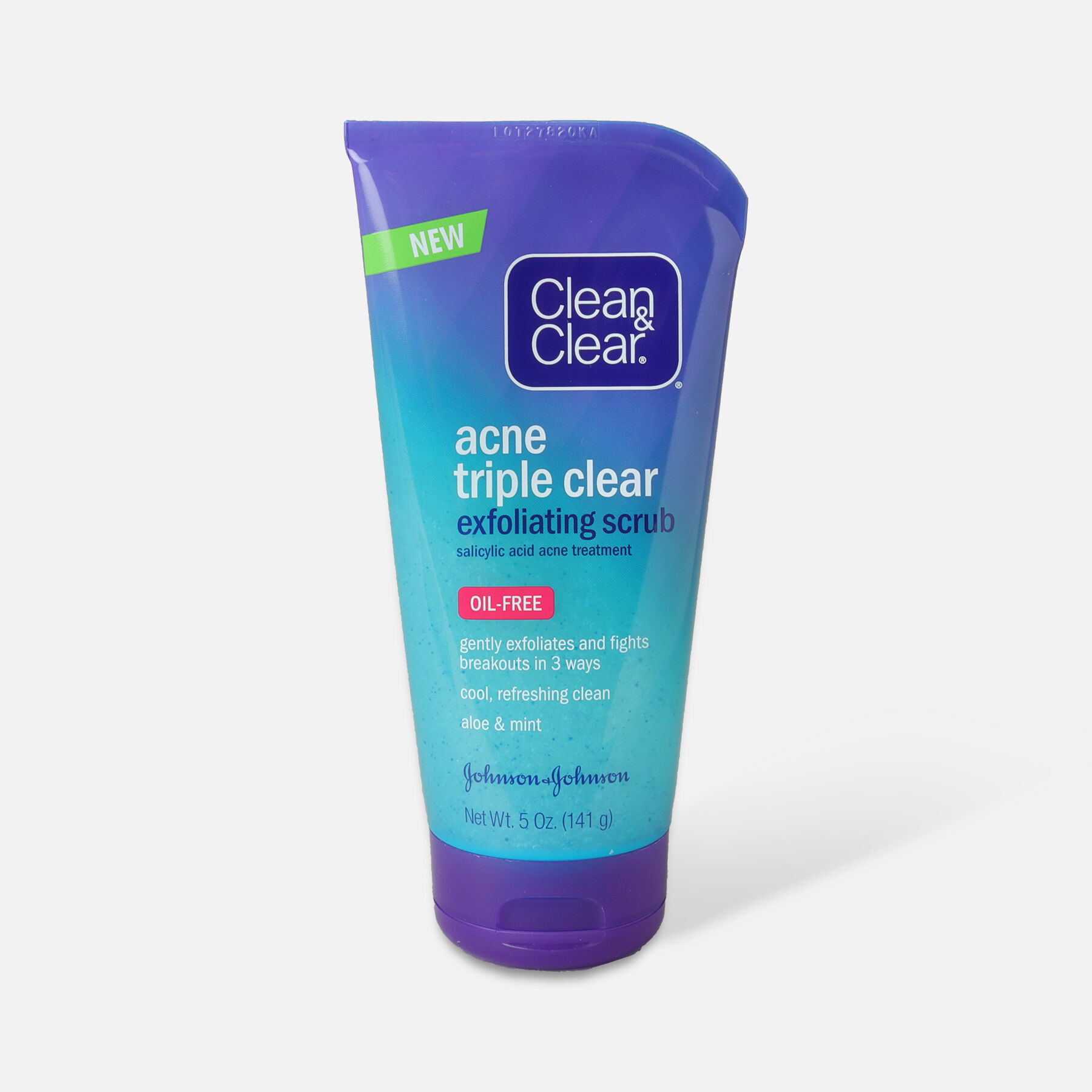 Clean & Clear Acne Triple Clear Exfoliating Scrub, 5oz.