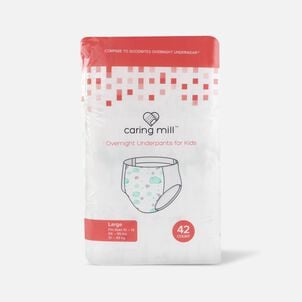 Caring Mill&trade; Overnight Underpants For Kids Large, 42 ct.