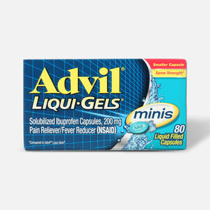 Advil Pain Reliever Fever Reducer Mini Liquid Gels
