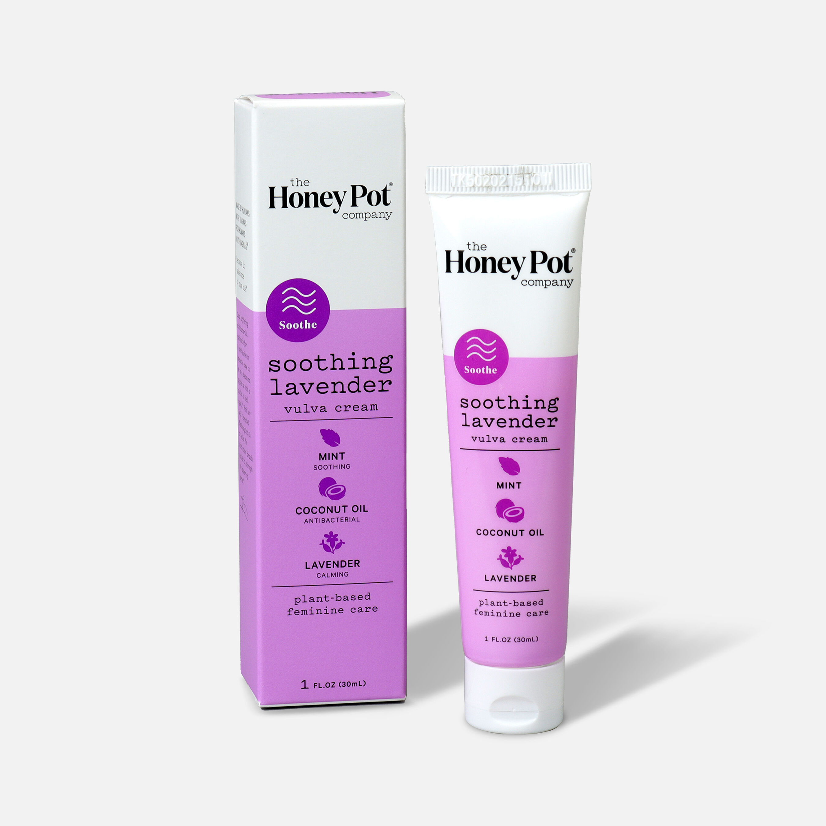 The Honey Pot Herbal Soothing Lavender Vulva Cream