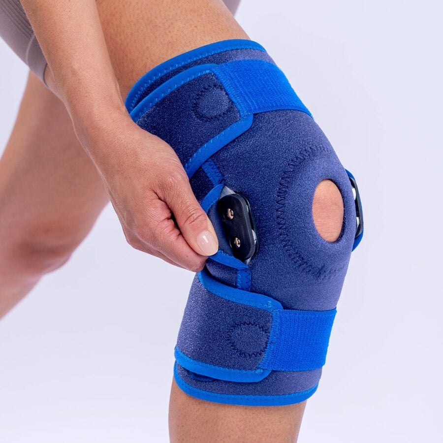 Neo G Hinged Open Knee Support, One Size, , large image number 3