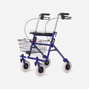 DMI Traditional Steel Rollator Walker with Padded Seat